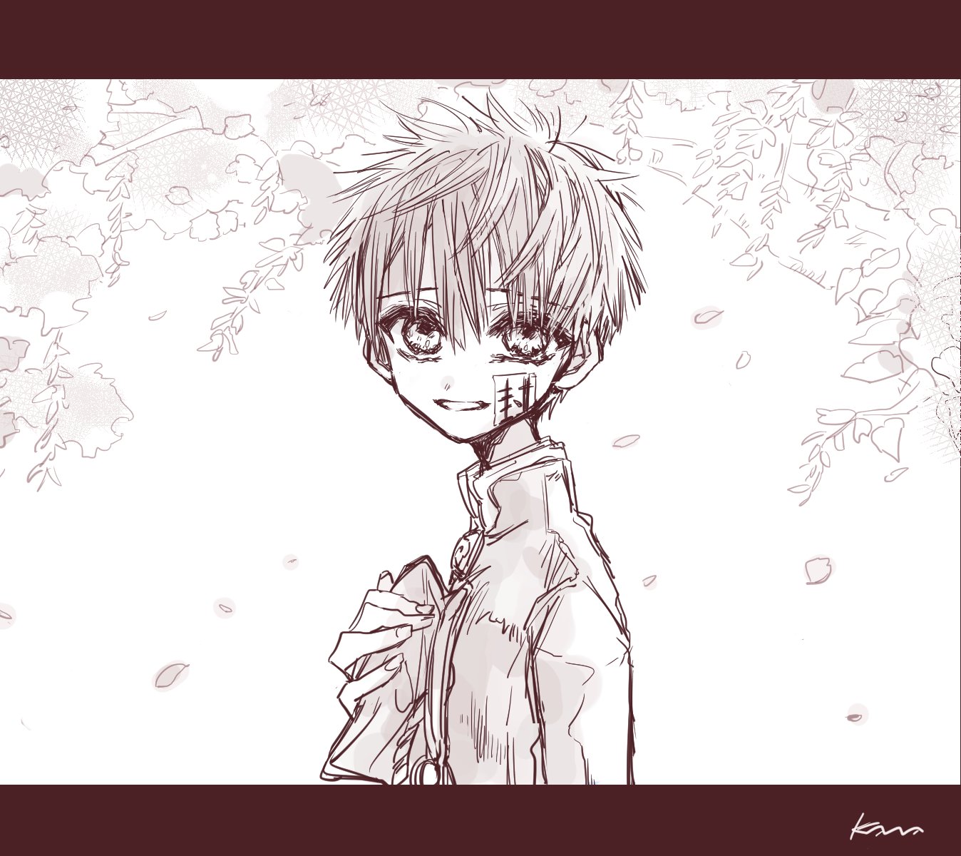 Kana 地縛少年花子くん版深夜の真剣お絵描き60分一本勝負 お題 またね 明日が来ないきみの さいごの その日に いつもどおりに 言えるだろうか T Co 3mg0a4doid Twitter