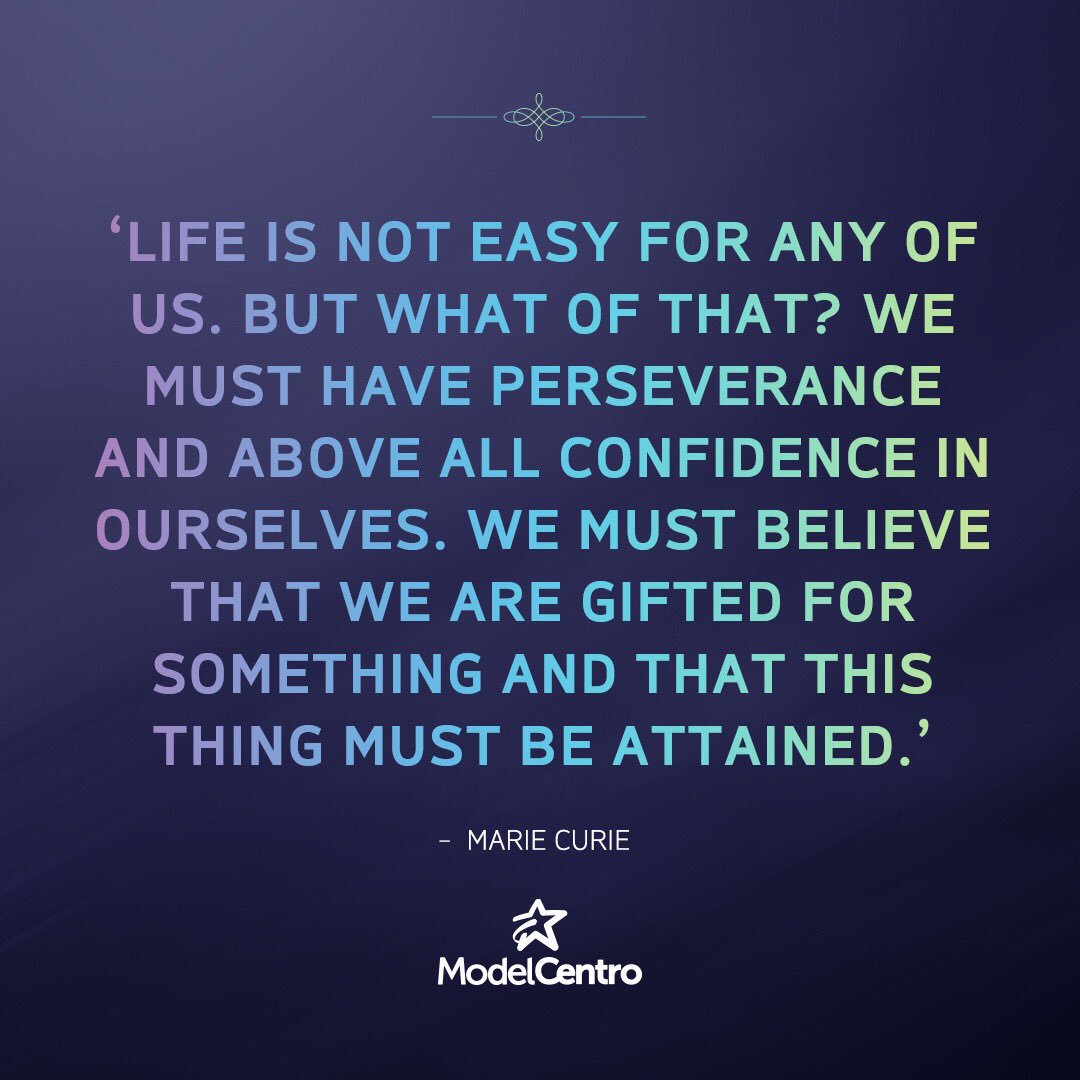 ModelCentro_Ro's tweet photo. We must believe that we are gifted. https://t.co/tSLW1ov2jr