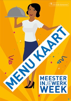 AenOGemeenten's tweet photo. De menukaart van de #mijww18 @AenOGemeenten is al in te zien! Wil jij alvast jouw favoriete workshops markeren? Download dan de menukaart in pdf! Op 13 september om 10.00 uur kun je echt gaan boeken! #gemeenten  https://t.co/xcimCliVWJ https://t.co/60TB801gLB