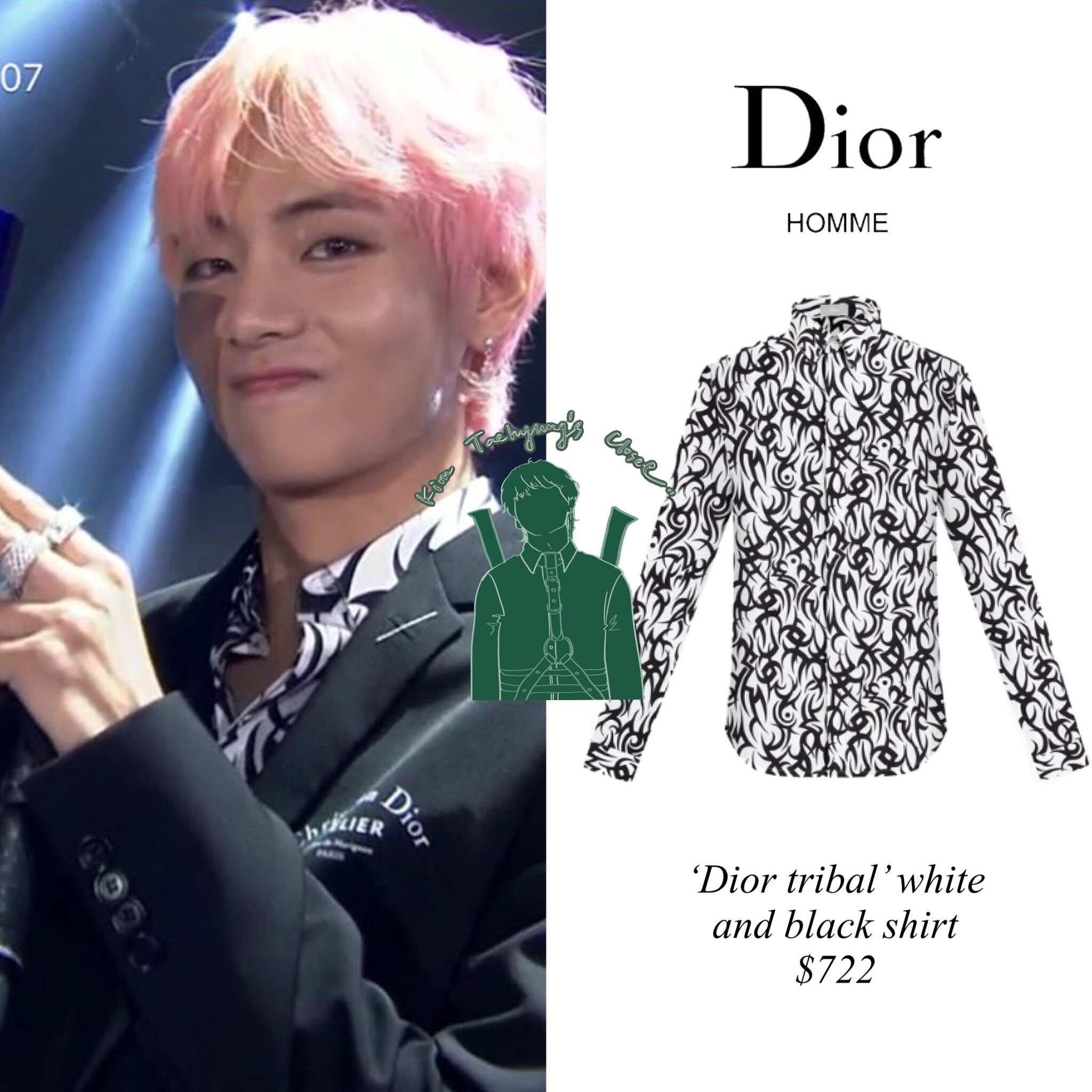 BTS'CLOSET on X: #Taehyung #bts #v  / X