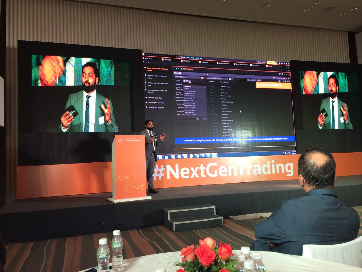 #nextgentrading use SCREENER APP to trade faster and invest smarter. Hear #RohitPujari speak about how real time data can help you to trade.