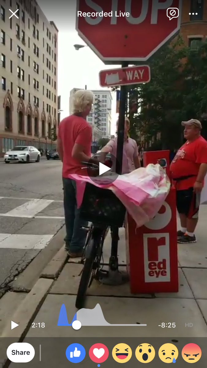 jmilhouserecord's tweet photo. Did anyone else in Uptown last night see the scene where David Perry assaulted beloved Uptown artist and activist Jeffrey Littleton. He says he’s bffs with @JamesCappleman https://t.co/luzVRbsarh