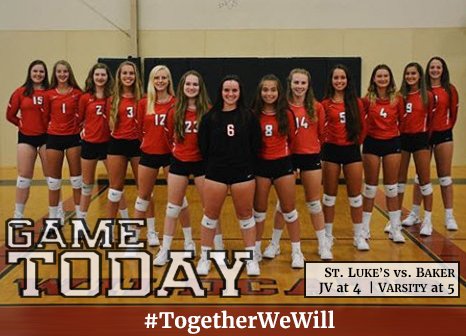SLESAthletics's tweet image. It's Game Day!  St. Luke's takes on Baker today, JV at 4:00, Varsity at 5:00!