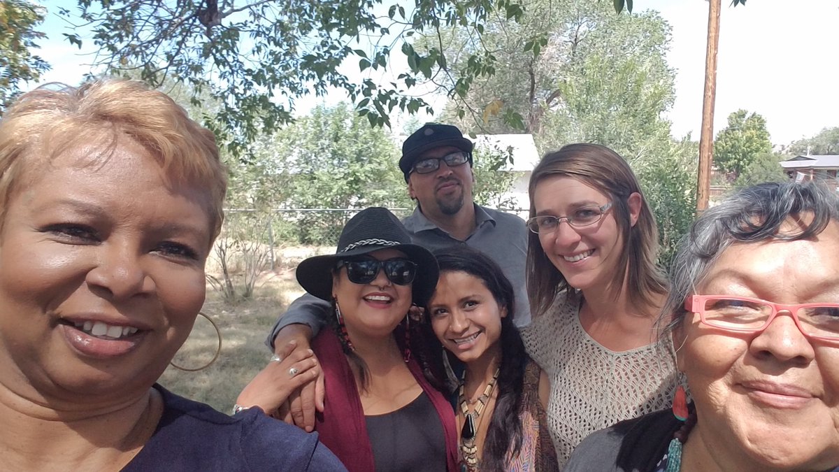 KarenMsquared's tweet photo. These magnificent people here! True warriors in the fight for food justice, social justice, and preservation of cultural identity in Mancos, CO and surrounding areas. https://t.co/erRObgzlyM