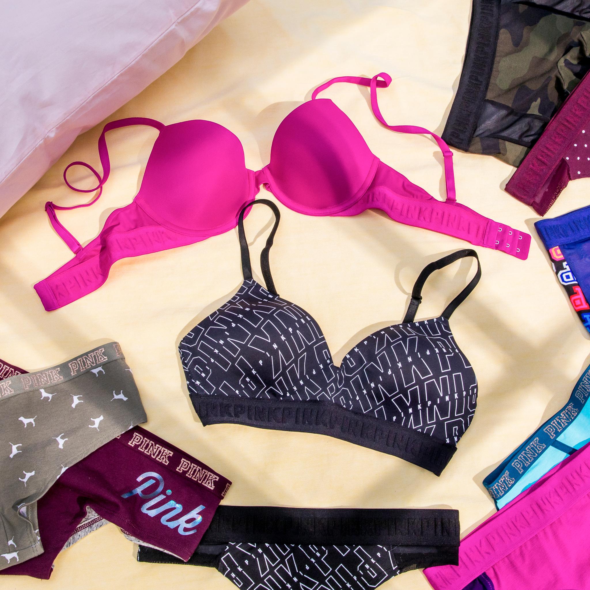 vspink on X: Panty Welcome Week starts today! 🙌 All PINK Panties  7/$28.50! Make it a set with $25 All PINK Bras! Get 'em while you can!    / X