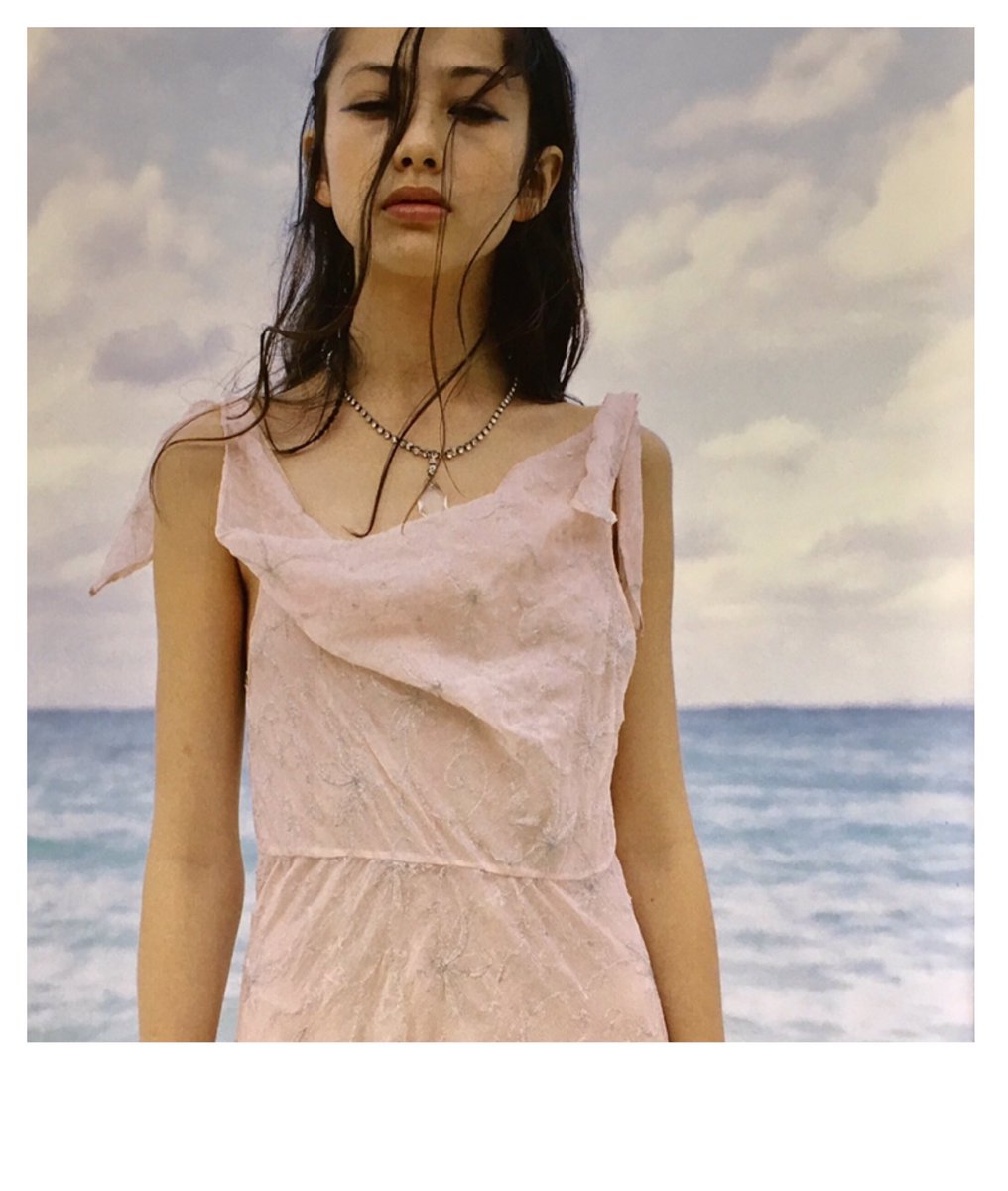 マモル 1998 Model 高橋マリ子 14才 ８月の終わりに彼女を添えた 掲載 Spring