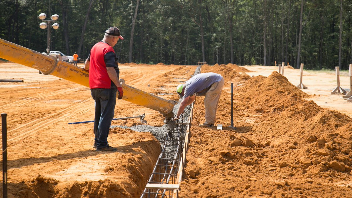 Footers are being poured today at our new National Headquarters in Tupelo, MS! This building will also serve as a training facility and a Distribution center! Expected completion date- first quarter of 2019! #8DOH