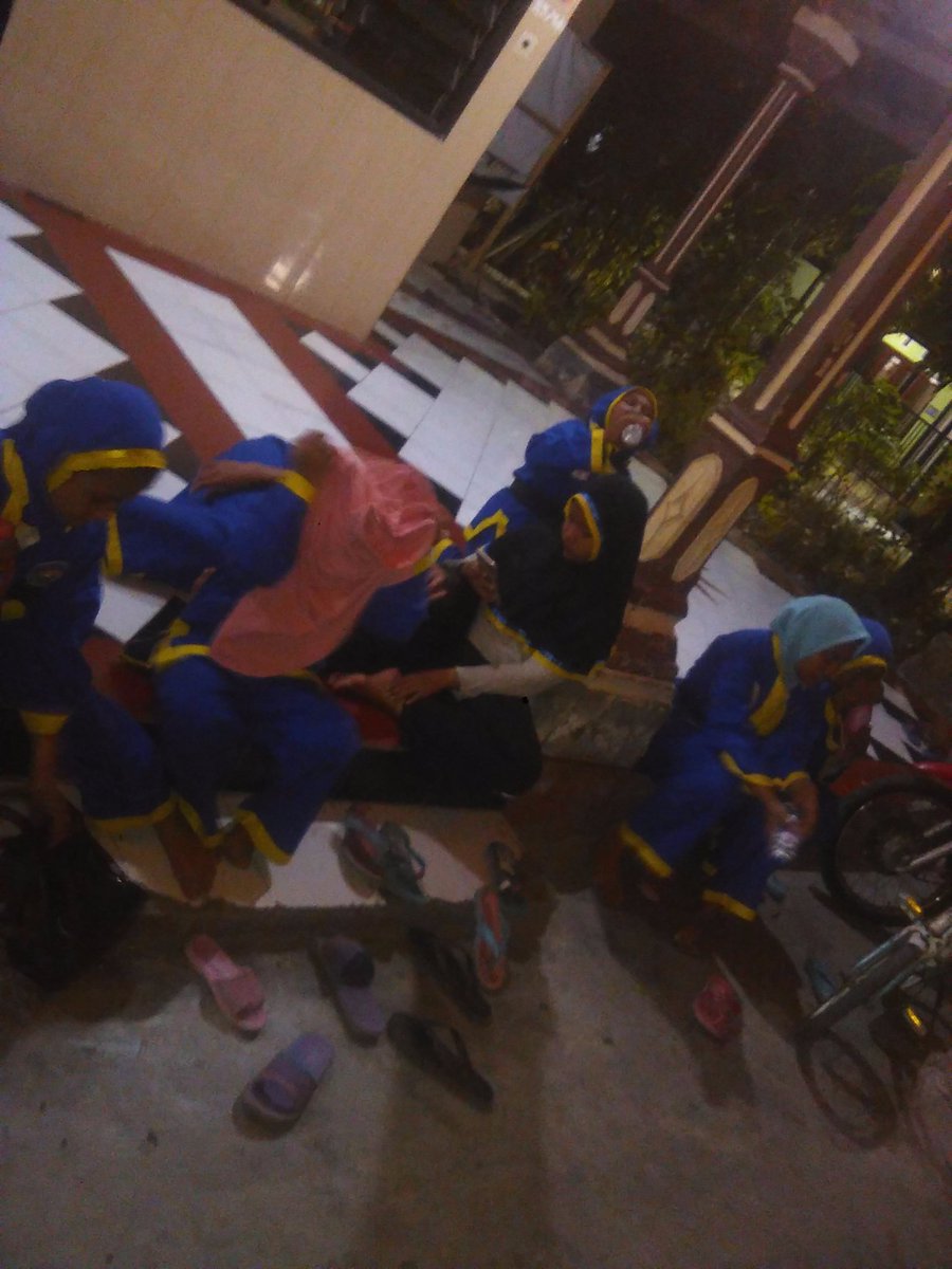 Usai latihan malam ini.. Efek sarah juara.. Latihan diforsir hhhh