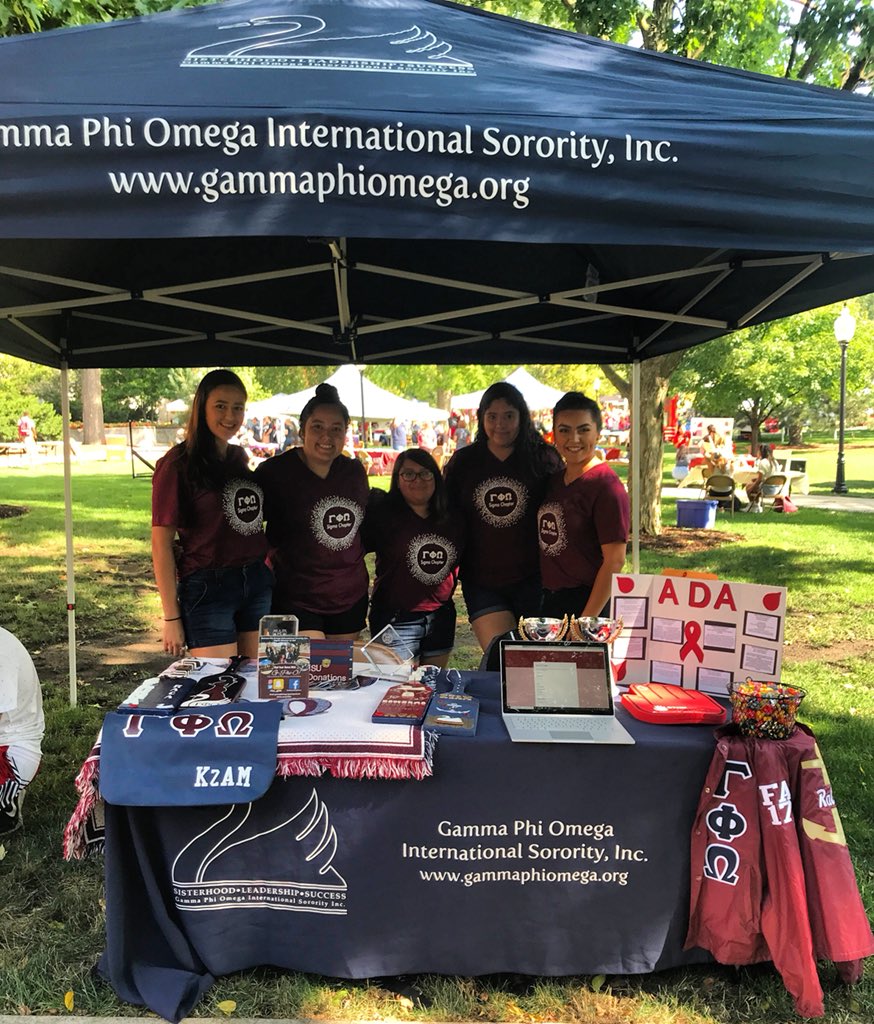 isu_gphio's tweet image. Happening Right NOW!! Come visit out table at Festival ISU from 10:00AM-3:00PM #SigmaChapter #SophisticatedSigma #IllinoisState #FestivalISU