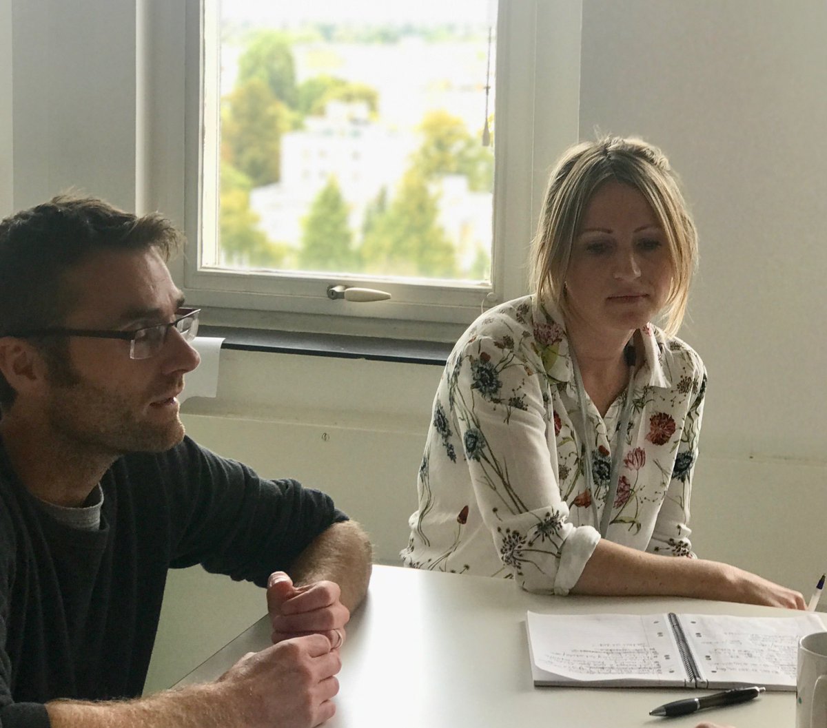 DMSagency's tweet photo. The team busy in a @CatsProtection briefing this afternoon #AgencyLife #DMSAgency #CharityMarketing π€ https://t.co/VSry4RkuWE