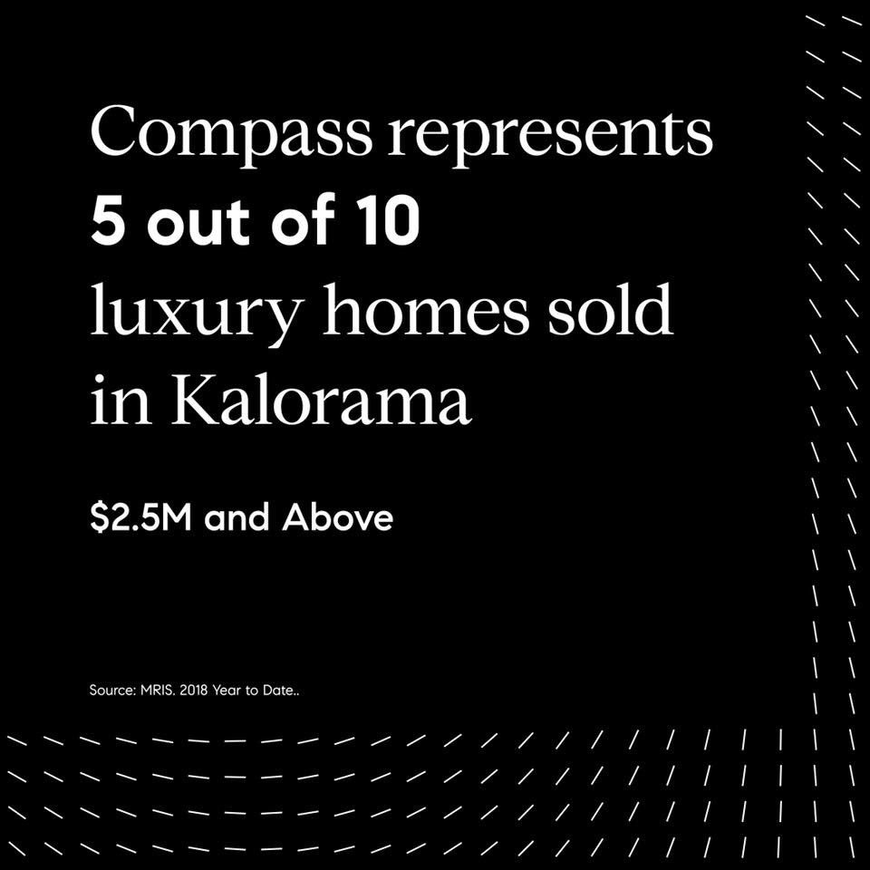 TheCMGroupDC's tweet photo. We continue to make progress and gains ground on the luxury market. So far this year, Compass has sold 5 out of 10 homes $2.5M+ in Kalorama! Big Congrats Chauvin House and @Districtprop for their successful transactions! 🏘🔑 #collaboratewithoutego #compassdc https://t.co/iePwJqyXgQ