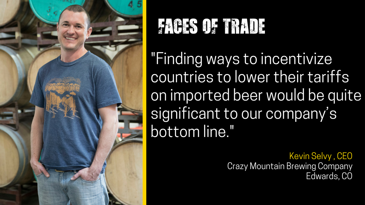 USChamber's tweet photo. Trade agreements like #NAFTA have allowed @crazymtnbrewery to ship its craft beer internationally #FacesOfTrade https://t.co/VAef9xo9mB https://t.co/thwNgN6rbY