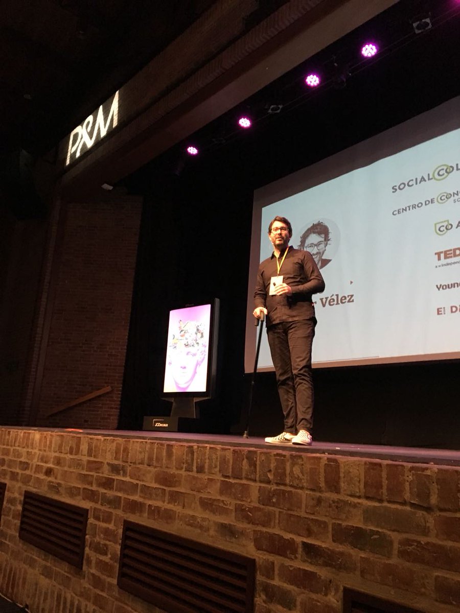 revistapym's tweet image. &quot;No soy un contradictor sino un crítico de la publicidad&quot;: Mauricio Salazar. #CreativeConference Colombia 2018.