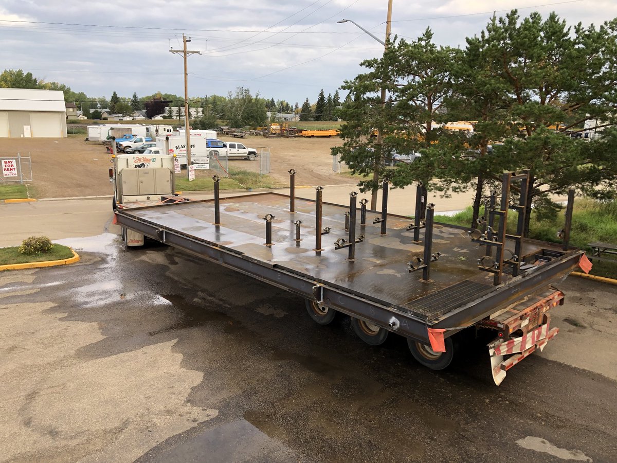MascoSteel's tweet photo. Another 22’ x 38’ Main Skid leaving the Masco Steel Facility! #yegmanufacturing #Welding #Manufacturing https://t.co/jWKTRWl148