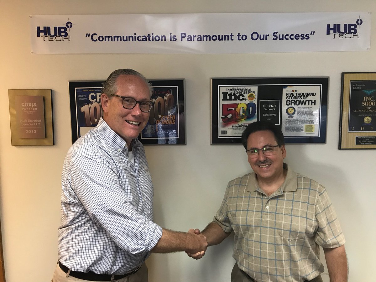 johnkingstonma's tweet photo. Kicked off this Thursday at Hub Tech in Easton and toured the offices with President Joe Lovetere and VP Paul Shiff. Hub Tech is the largest supplier of computer hardware in MA. Thank you for taking the time to tell me about your business and all it does for the Commonwealth. https://t.co/e9j0TE5vBc