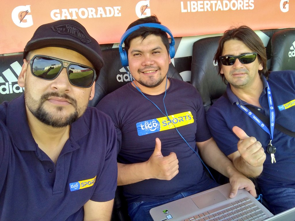 Prestos.

   Equipazo, Camarógrafos, productores, Director de cámaras para el encuentro entre <a href="/Libertad_Guma/">Club Libertad</a> vs <a href="/BocaJrsOficial/">Boca Juniors</a> <a href="/libertadores_de/">CopaLibertadoresDeCR</a> #CONMEBOLLibertadores