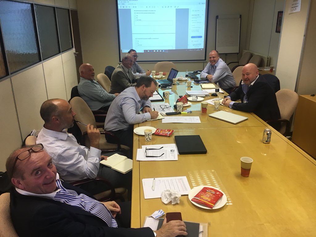 Intense AVA Environment committee meeting (thanks for the room Hervé). Lots to discuss. Especially our response to the Scottish Deposit Return Scheme proposals. #ProudtobeAVA <a href="/vendingAVA/">The AVA</a> <a href="/planetvending/">Planet Vending</a> <a href="/vendnews/">VendingInternational</a> <a href="/VendingEurope/">EVA</a> <a href="/VendingPixie/">VendingPixie</a> <a href="/EVOCA_UK_Ltd/">EVOCA UK Ltd</a>