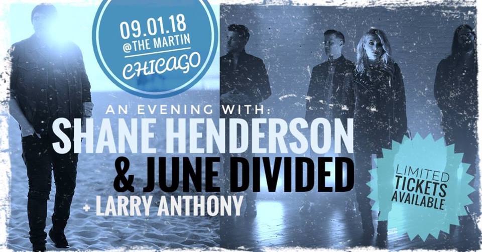 ***LOW TICKET ALERT*** <a href="/ValenciaShane/">ValenciaShane</a> this Sat, Sept 1st at The Martin in Chicago w/ guests <a href="/JuneDivided/">June Divided</a> + @LarryAnthoknee.  30 tickets left!  Reserve yours: brownpapertickets.com/event/3570220