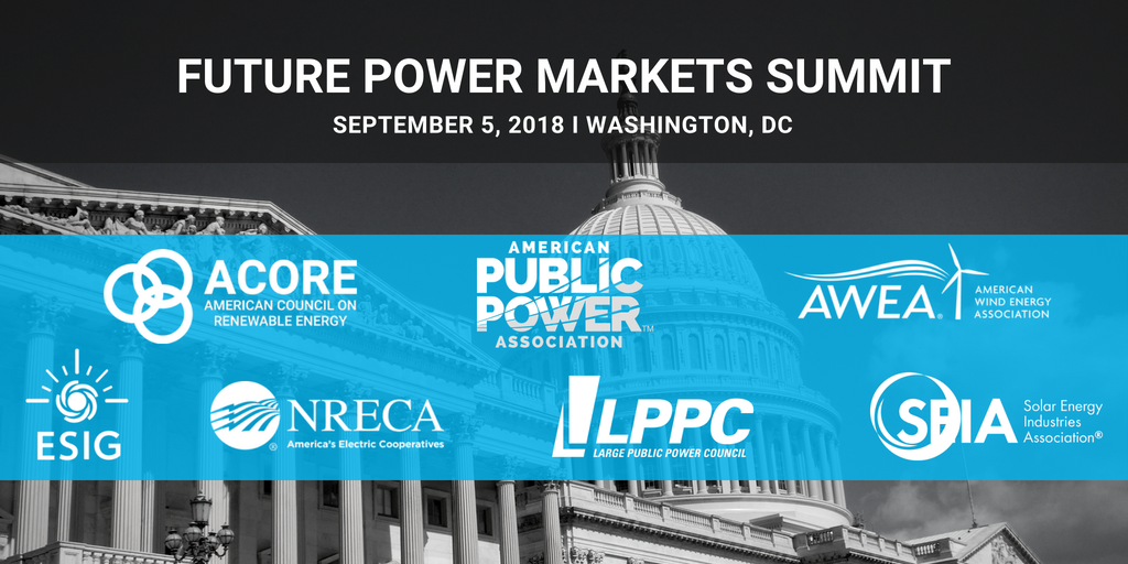 LPPCorg's tweet photo. Looking forward to co-hosting the inaugural #PowerSummit2018 next week in DC w/ @AWEA @SEIA @LPPCorg @NRECANews @EnergySystemsIG @ACORE &amp; @publicpowerorg! Register here: https://t.co/5i8XdOhKkg #publicpower https://t.co/Pyk5jeVLJf