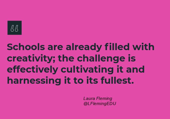 LFlemingEDU's tweet image. Working on a slide deck for an upcoming PD session and remembering this important point. #worldsofmaking #makingGREATmakerspaces #makerspace #makered #elemaker