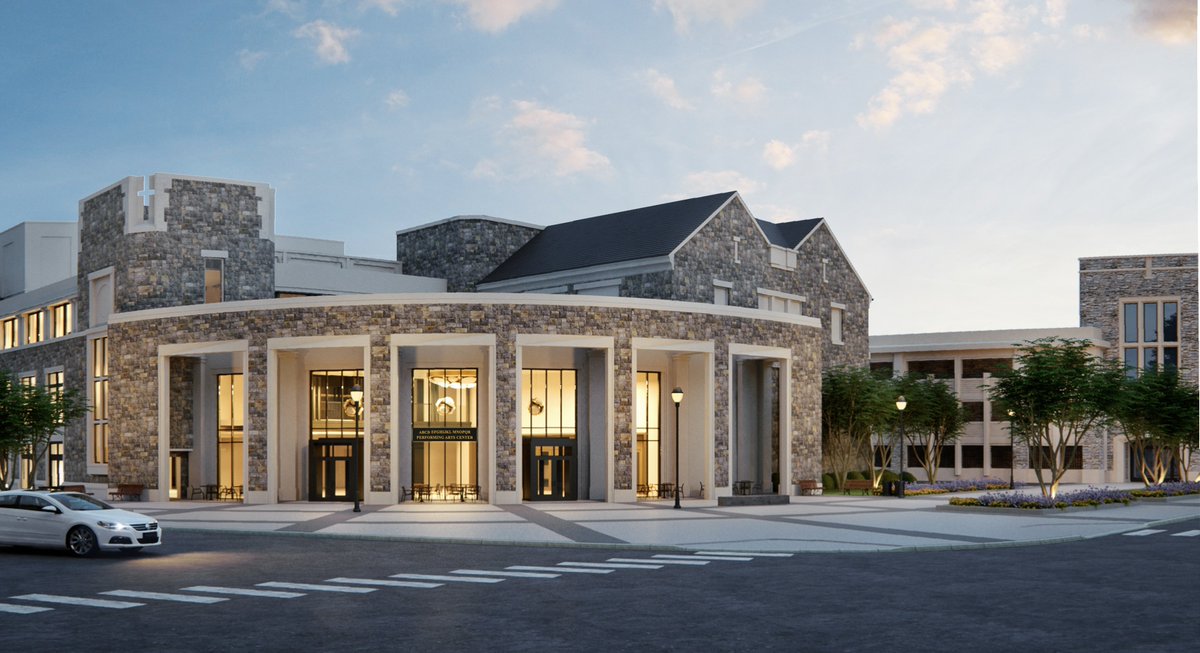 VillanovaU's tweet photo. The highly anticipated Performing Arts Center is a $60 million project funded entirely through donor contributions. Discover the dream that is becoming a reality through the generosity of thousands.

https://t.co/P4yj6BKwRV https://t.co/zTfHkuan5l