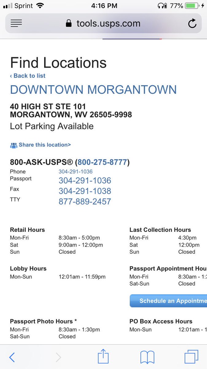 JDuykaMorrone's tweet photo. @USPSHelp I have also called the telephone number listed for this site about 18-20 times today without getting anyone to pickup at least once regarding issue with package not being picked up/scanned over the last 24 hours. tel:304-291-1036 https://t.co/YBdYdEXfc9