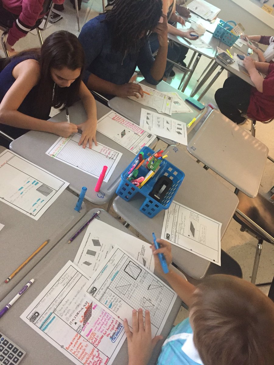MsLaymanMath's tweet image. Today students were revising their notes about area of polygons and then using their knowledge to solve the clue triangle mystery in a silent group quickwrite! #BridgerBold #ISDStrong #ThisIsAVID