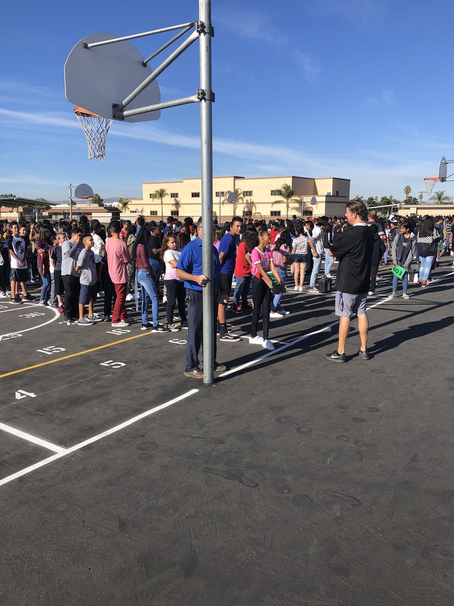 Great job with the fire drill!