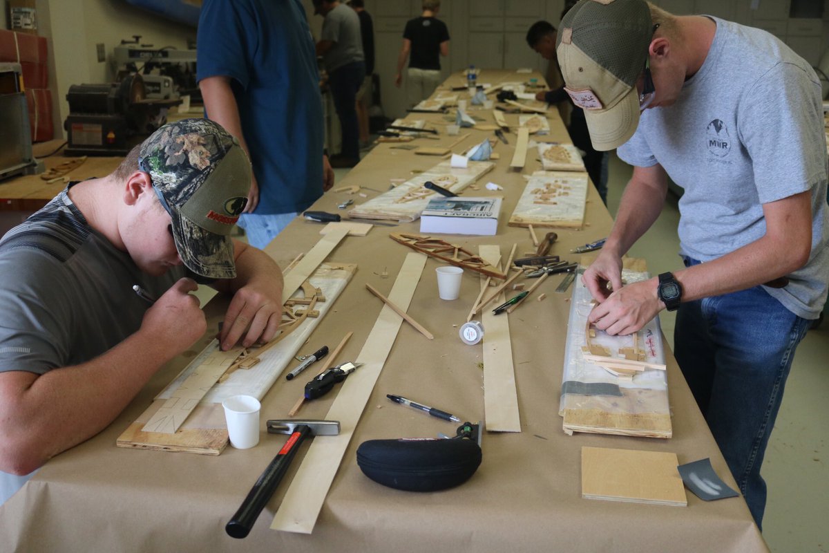 AAC_Ozark's tweet image. Did you know that you learn wood working at @AAC_Ozark AMT program?! Bringing old age and new age Aviation technology together! #career #careerandtechnical #getaviated #aviation #aviationtraining
