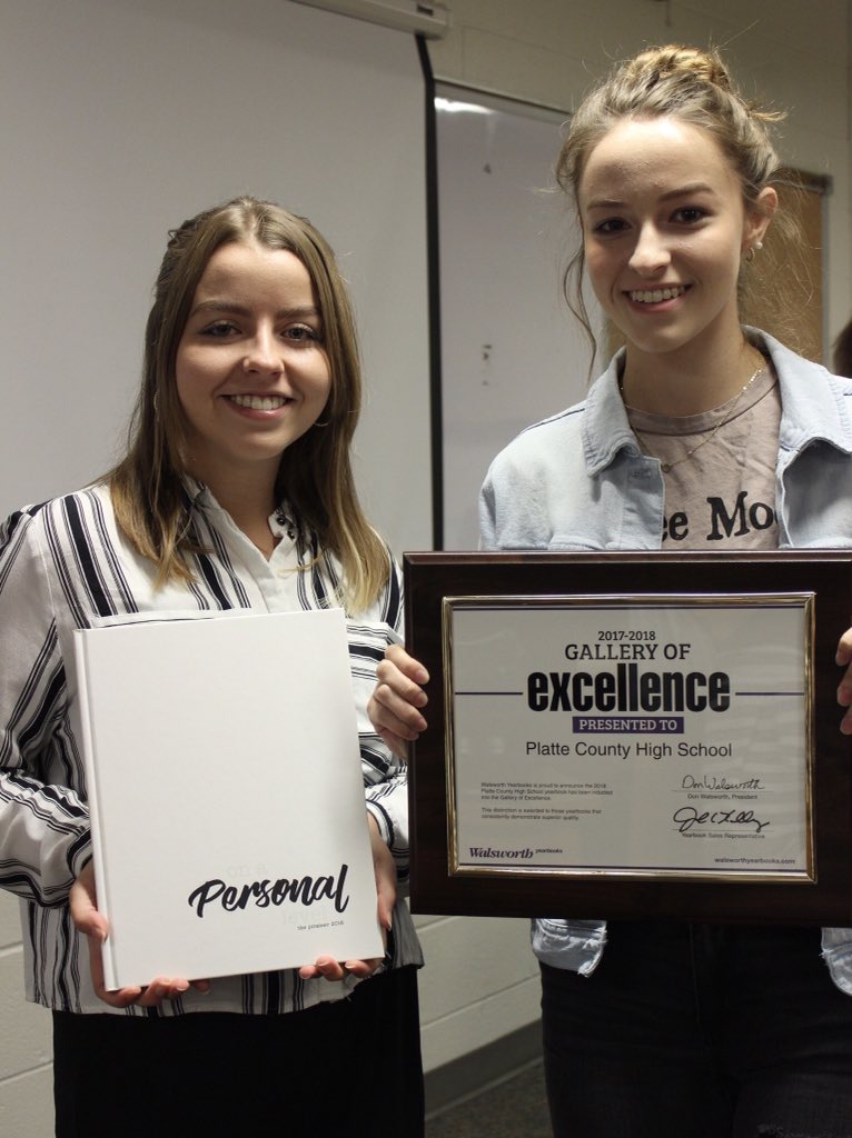 Congrats to <a href="/PCHSHalls/">PCHS Halls</a> Yearbook staff and their advisor <a href="/johnsonk0930/">Kari Johnson</a> on receiving the Gallery of Excellence Award from Walsworth Publishing for last year’s “On a Personal Level” yearbook! More than 5,000 yearbooks are reviewed and just 5% earn this award! #PCR3Proud
