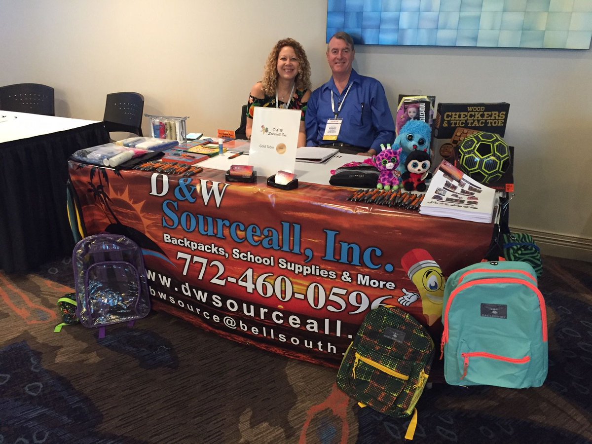 ShareWithRoonga's tweet photo. Great time with our partner D&amp;W Sourceall at the SVdP Annual Meeting!  Quality and affordability CAN exist for basic necessities like hygiene kits, socks, backpacks, and school supplies! https://t.co/krqGOEEONr