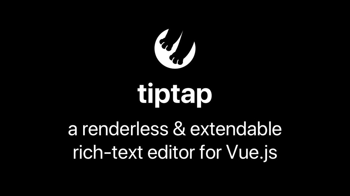 Gildas__'s tweet photo. tiptap,  un éditeur de texte pour Vue.js #wysiwyg #vuejs https://t.co/5NL8kW9xEf https://t.co/p5FqWdRrcP