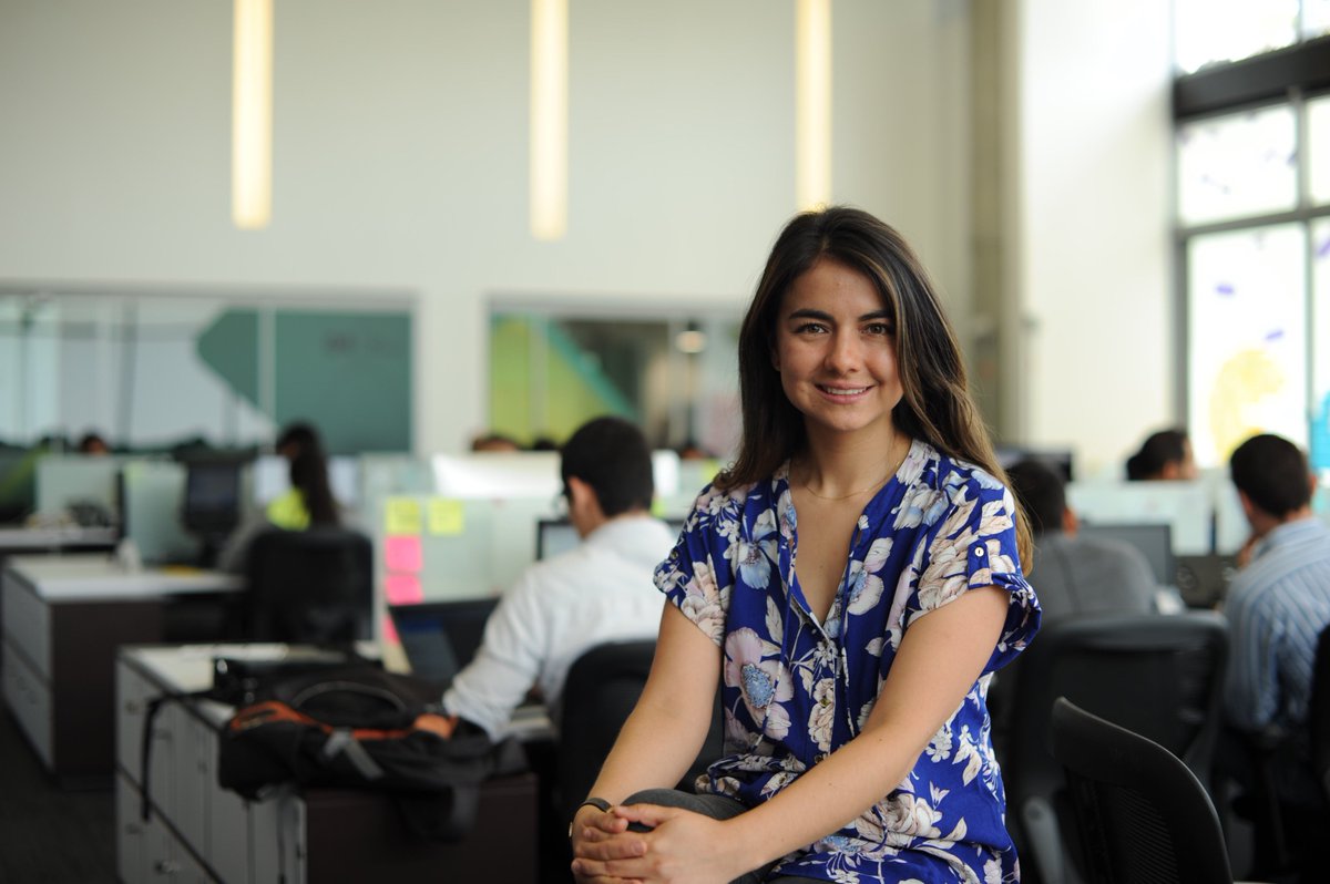 Nequi's tweet image. Nuestra gerente de mercadeo, Angelica Mancilla estará hoy en el #CreativeConference Colombia 2018 en Bogotá, hablando sobre tecnología que cambia cultura #FelizJueves