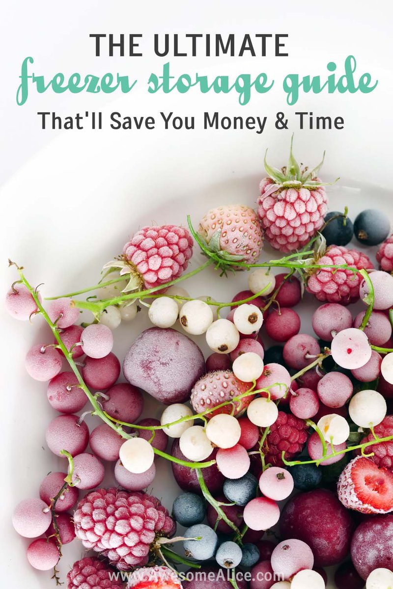 AwesomeAliceCom's tweet image. In case you missed it, check out "The Ultimate Freezer Storage Guide That’ll Save You Money &amp;amp; Time" goo.gl/tVvyuw #Freezertips #Foodstorage #Freezerfood