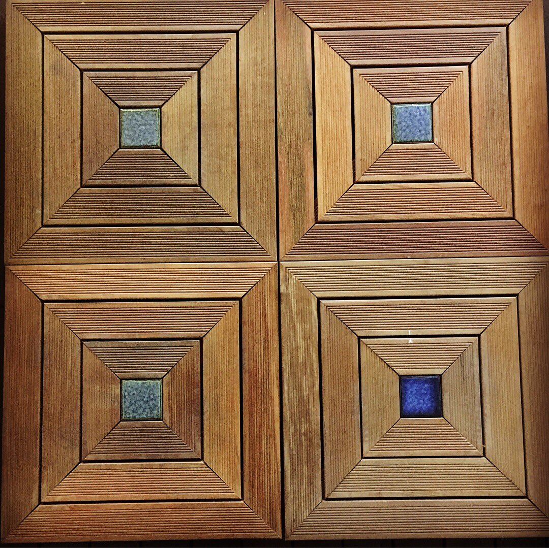 NationalDecking's tweet photo. NEW Ipe Tiles! Easy to use! You can create your own design! Ipe Tiles with Porcelain Centres or Mix and Match Ipe Tile designs! For more information visit our website or showroom! https://t.co/HRUuJ5XZDk #Ipe #NationalDecking #Tiles #Porcelain #design #decking #easytoinstall #diy https://t.co/n4QFtz8rWG