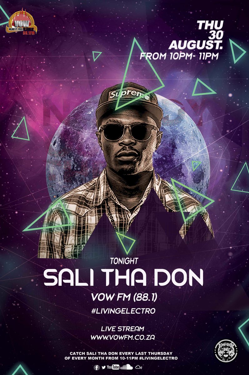 Tonight!!!!
Don't miss out!! Tune in TONIGHT @vowfm 88.1fm or stream it here #NowPlaying - @vowfm on @TuneIn Radio! tun.in/seSNa #EDMlife #LivingElectro #edm