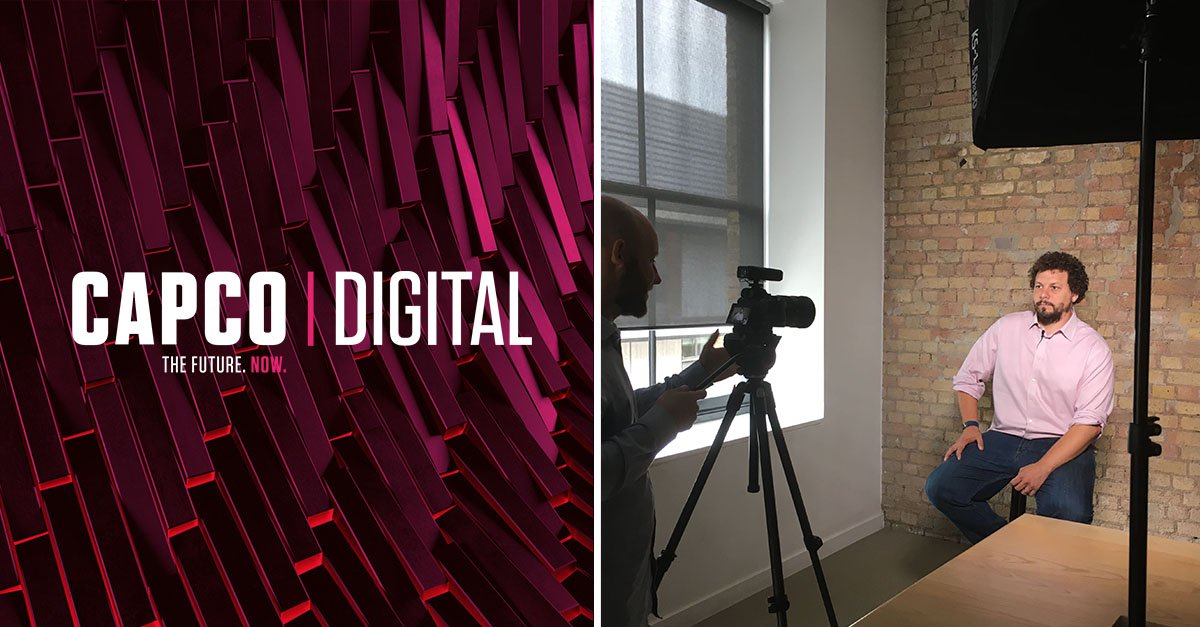 Capco's tweet photo. Keep an eye out for our new Capco Digital video, which will be released over the next few weeks. The video will provide an overview of our digital practice and capabilities in the digital space. https://t.co/sqRevov1nn   
#CapcoDigital #FinancialServices #Disruption https://t.co/HaPw4FlQOK
