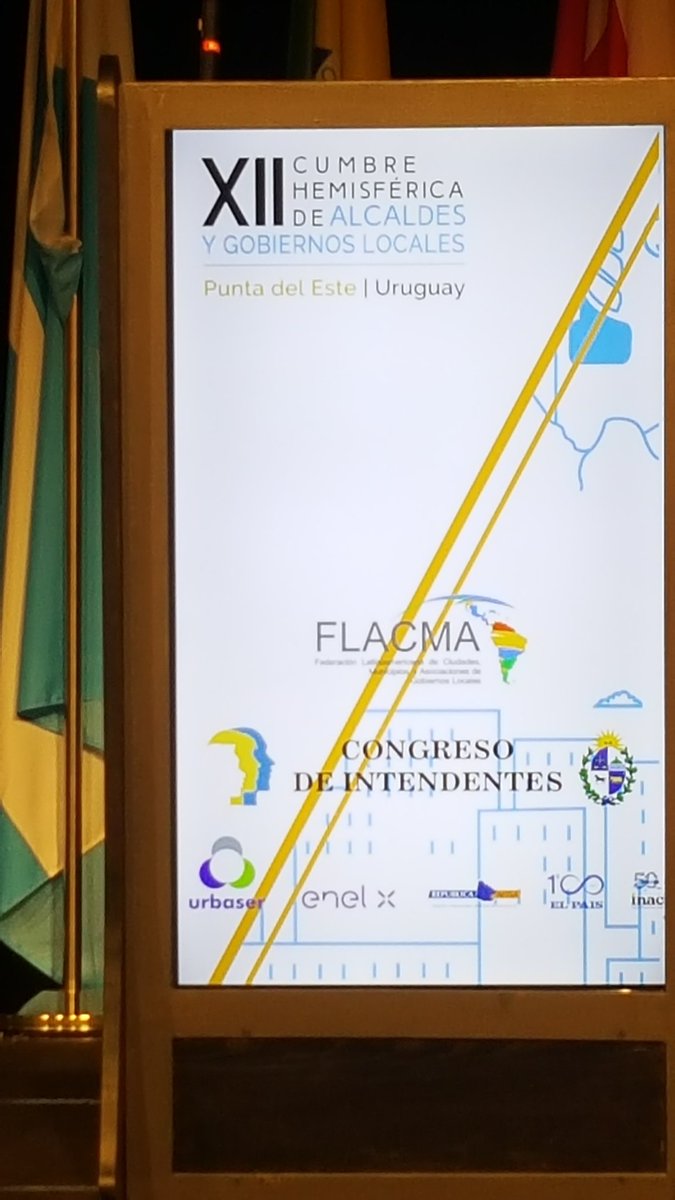 SDHuruguay's tweet photo. XII Cumbre Hemisférica de Alcaldes y Gobiernos Locales @FLACMA_ @cintendentesuy @likechichian #Benech @MGAPUruguay @oppuruguay @NelVillarreal por Presidencia de la República @SCpresidenciauy Construcción de Democracia local es acrecentamiento de DDHH https://t.co/EBZrlYaB1J https://t.co/5ZiZH6qH67