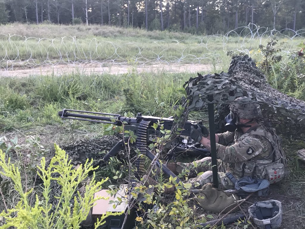 LightningBTRY's tweet photo. Great training this week! Complex operation empowered agile/adaptive leaders to be innovative and grow as individuals and as a team! Radar/FiST Cert and LFX,Convoy LFX,ARM,TOC defense, Land Nav, MASCALs,CBRN...Lightning does it all. #maineffort @RealRedKnight6 @TheRakkasans https://t.co/WLUwrd7LwH