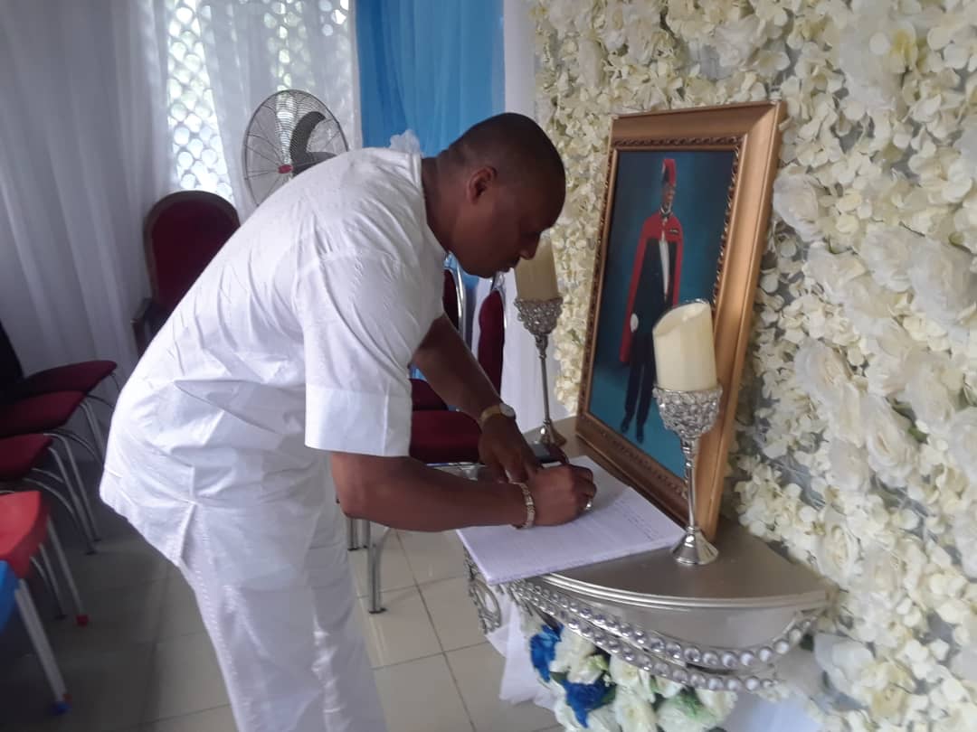 HonEmmanEkon's tweet photo. At the burial of late Chief (Sir) Vitalis Ufang,  Former Chairman, Oruk Anam Local Government Area and political leader of Ikot Esenam on Thursday, August 30, 2018. https://t.co/OdNC0AZ2n2