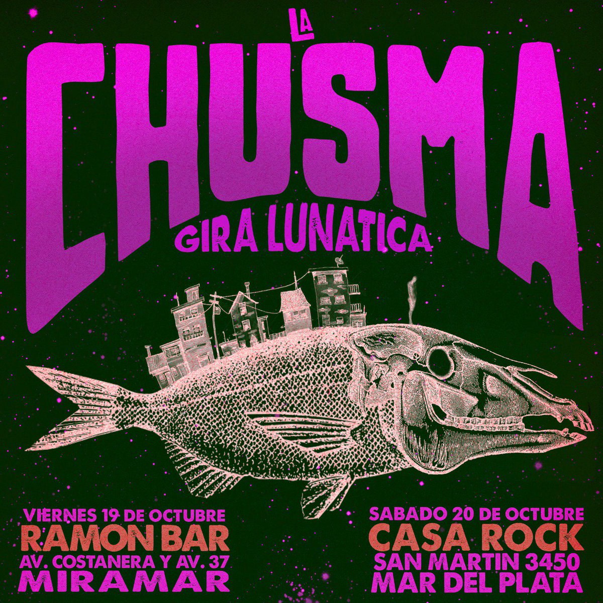 La_Chusma's tweet image. En Octubre se vienen Miramar y Mar del Plata !!!

#ConDeTodo