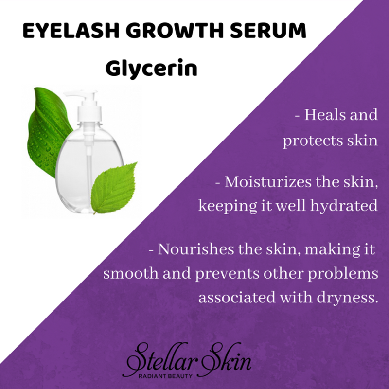 Glycerin keeps your skin moisturized!
.
.
.
.
.
.
#beauty #antiaging #skincare #lashes #longerlashes #beautytips #stellarskin
