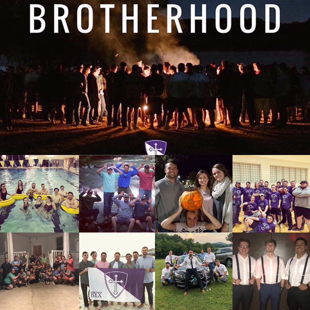 Beta Upsilon Chi is a lifelong brotherhood of committed Christian men seeking the bonds of brotherhood and unity in Christ through the avenue of a social fraternity on a college campus. #RushBYX #BrothersUnderChrist