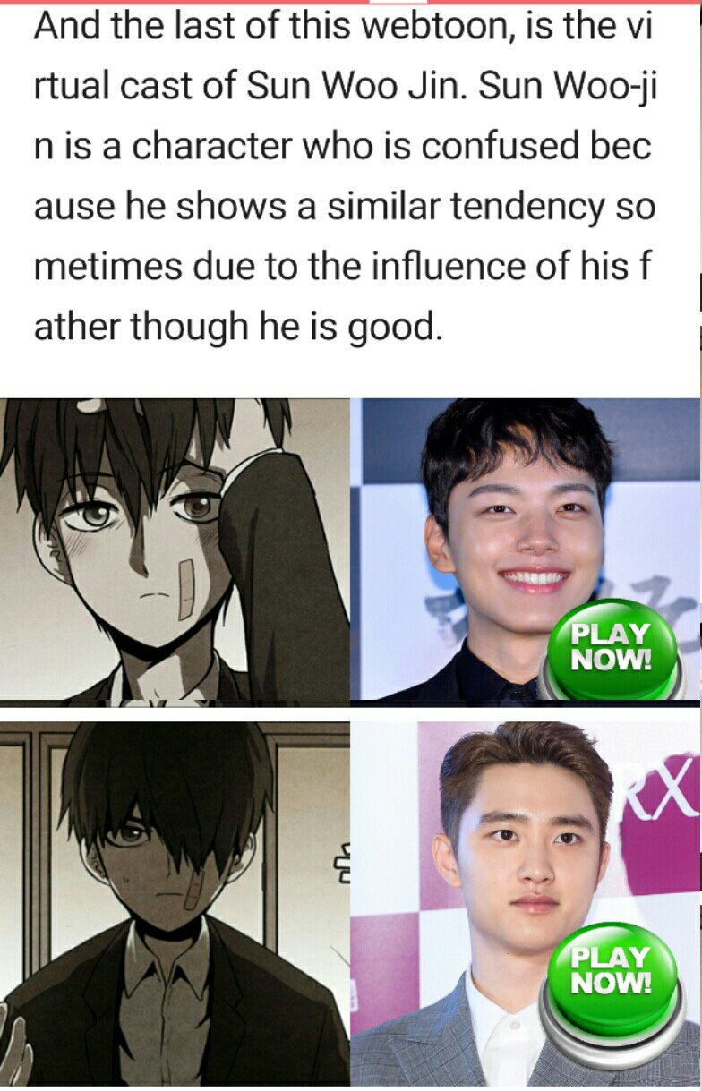 Maymy Kbizoom The Story Of Webtoon Bastard Is Interesting And Engaging I Also Think That Kimsohyun And Either Yeojingoo Or Kyungsoo Can Keep Up The Challenge And Give Justice To