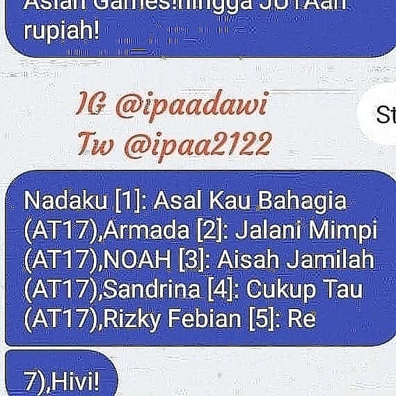 ipaa2122's tweet photo. Merdeka itu menjunjung tinggi nilai-nilai pancasila sebagai pandangan hidup dan dasar negara
@arena_musik @xfunity @XFunMusic @Sevenesia @VMC_Ent @SaniMusicID @MusicaStudios
#NADAKUMERDEKA
@huuriiaa_ @noviasusie https://t.co/MtA7rjZrBJ