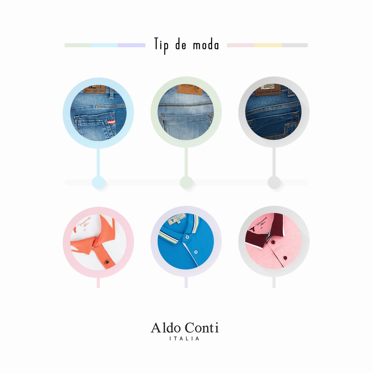 aldoContiItalia's tweet photo. #TipDeModa Si utilizas jeans, puedes combinar hasta 3 colores en tu look, ¿Y tú cuáles mezclarías? https://t.co/4LuZc886pR