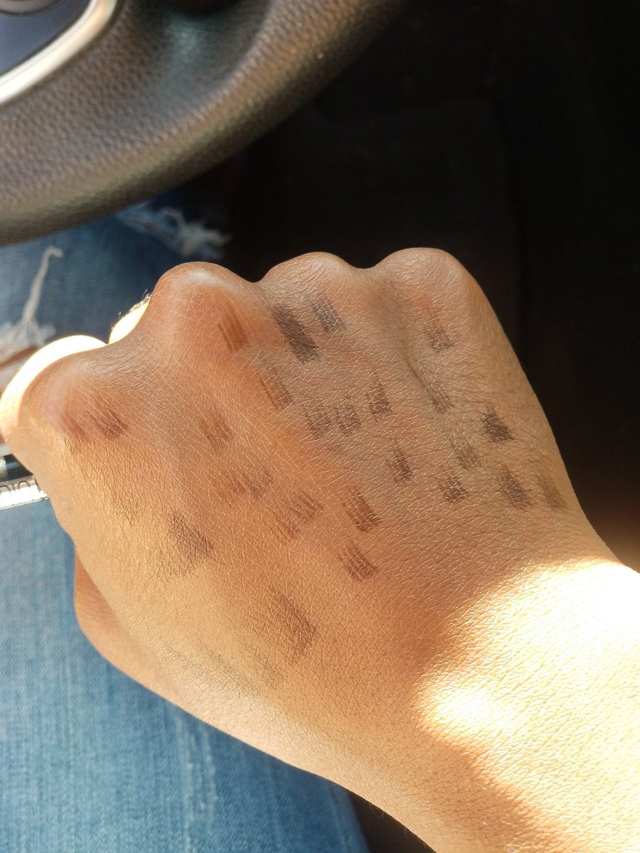 MissLuluBlogs's tweet photo. Anyone know if "Deep Brown 365" is the darkest shade in the @Maybelline Tattoo Studio Brow Tint Pen? I hope not! I want to love it, but it's too light! https://t.co/liRp5WZll4