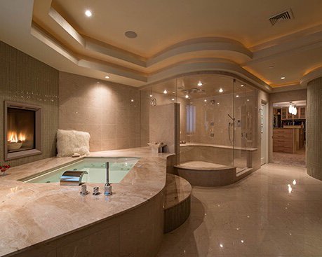 BobGordon's tweet photo. This spacious bathroom even has a fireplace built by the tub! Talk about relaxation ... is it just me or this the ideal interior design for your dream home's bathroom? #boulder #realestate #boulderrealestatenews #realtorlife #luxurylisting #interiordesign #yourtargetneighborhood https://t.co/7JK3XblQKC