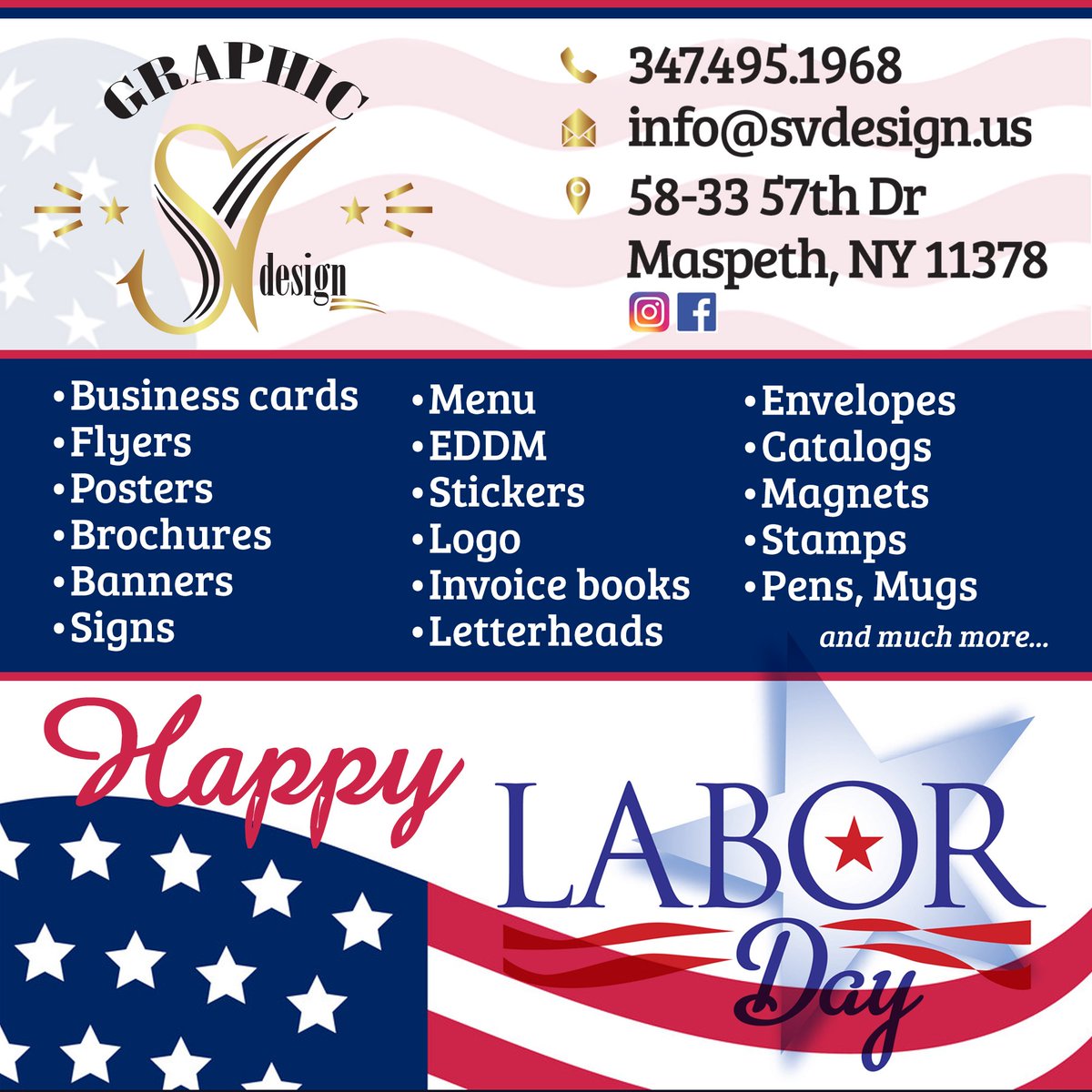 SVDesignMSL's tweet image. SV @SVDesignMSL Contact us 58-33 57th Dr, Maspeth, NY 11378 
Call: (347) 495-1968 
Text: (385) 262-4998 
Email: info@svdesign.us