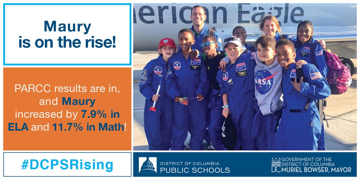 dcpublicschools's tweet photo. We're so impressed, @MauryElementary! Keep rising! https://t.co/NTqQEwGffi